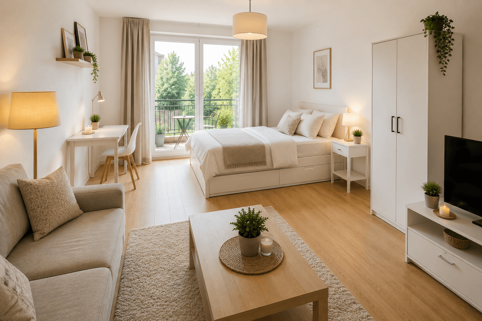 Beispielwohnung auf medstay